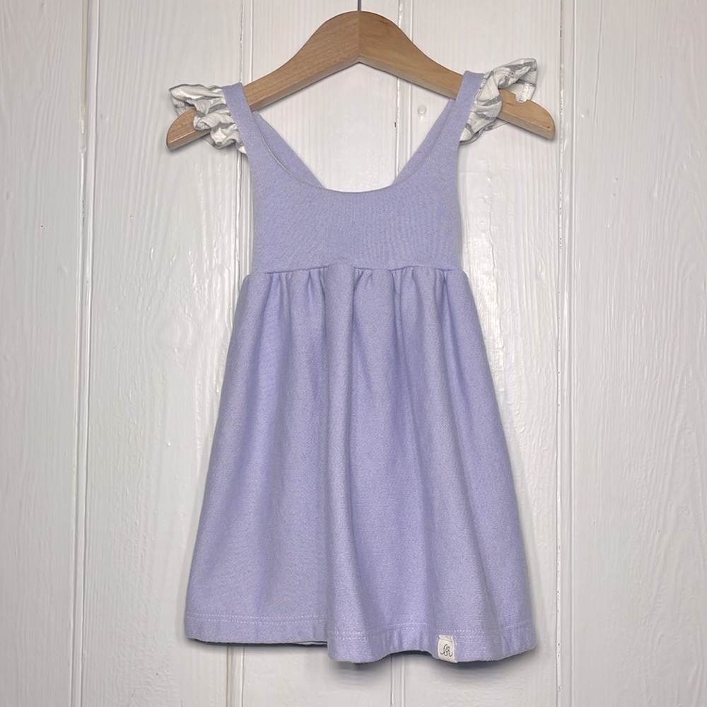 LULU ROO NWOT Super Soft Ruffle Sleeve Lavender Pinnie